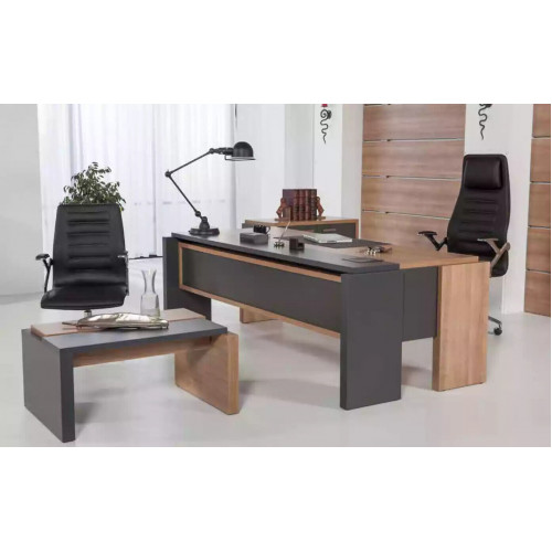 Luxus Schreibtisch Tisch Holz Design Büro Einrichtung Möbel 206x102cm von Xl Moebel