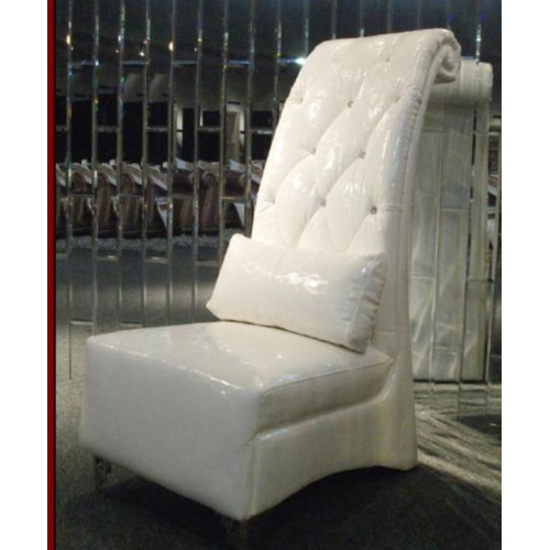 Luxus Sessel Chesterfield Kunstleder 1 Sitzer Weiß Sessel Lounge von Xl Moebel