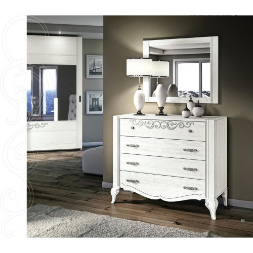 Luxus Set 2tlg. Kommode Spiegel Gruppe Holz Konsole Kommoden Schrank Modern Neu von Xl Moebel