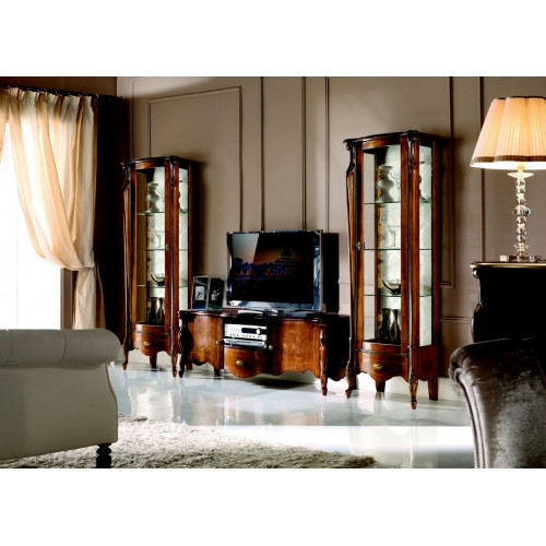 Luxus Wohnwand 3tlg rtv mit 2x Vitrine Design Italienische Möbel Barock Stil Neu Luxus Wohnwand 3tlg rtv mit 2x Vitrine Design Italienische Möbel Barock Stil Neu von Xl Moebel