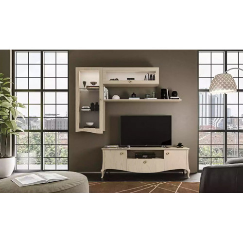 Luxus tv -Ständer Wohnzimmer rtv Lowboard Wandregale Beige Wohnwand Neu Luxus tv -Ständer Wohnzimmer rtv Lowboard Wandregale Beige Wohnwand Neu von Xl Moebel