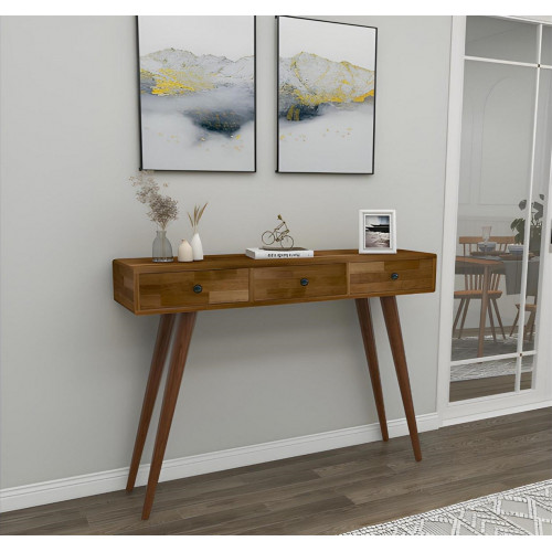 Modern Hochwertig Konsolentisch Braun Holztisch Schlafzimmer Designer Möbel von Xl Moebel