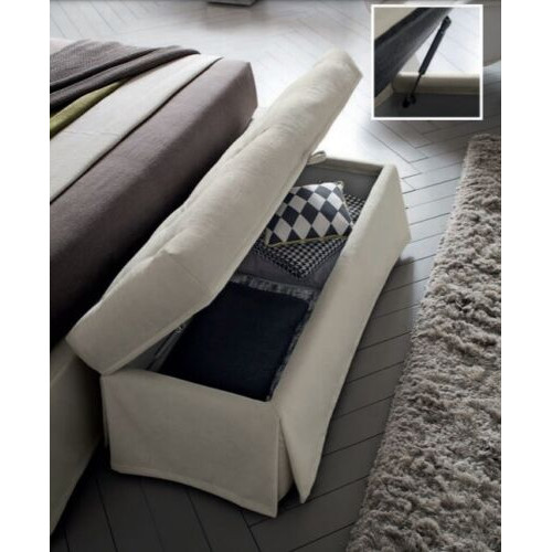 Modern Hocker Design Bänke Wohn Schlaf Bank Hocker Zimmer Polster Textil Stoff von Xl Moebel