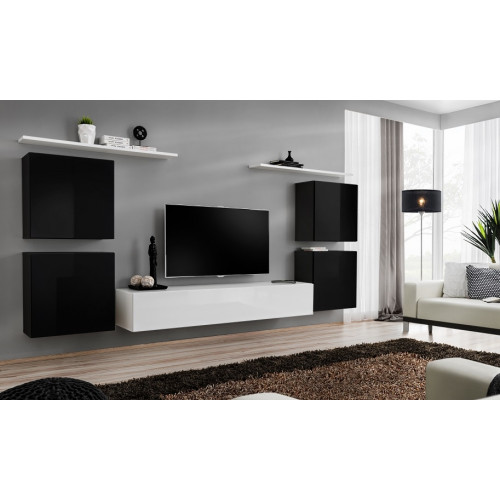 Modern Komplett Wohnwand Wohnzimmer Einrichtung Luxus Wandschrank Wandregal Modern Komplett Wohnwand Wohnzimmer Einrichtung Luxus Wandschrank Wandregal von Xl Moebel
