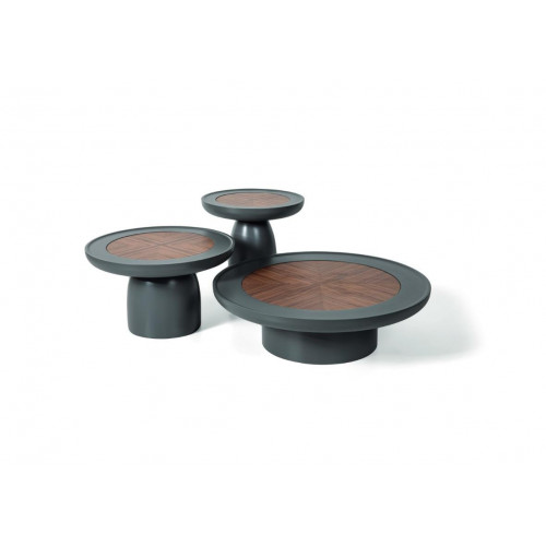 Modern Luxus Couchtisch grau farbe Rund 3x Möbel Design Wohnzimmer Tische Modern Luxus Couchtisch grau farbe Rund 3x Möbel Design Wohnzimmer Tische von Xl Moebel
