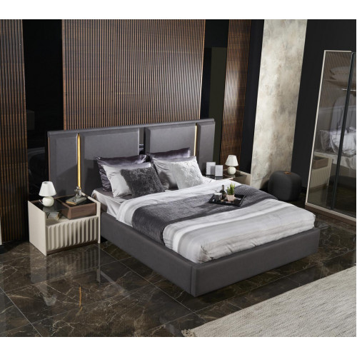 Modern Set Schlafzimmer Bett 2x Nachttische 3tlg Luxus Komplett Set Design Modern Set Schlafzimmer Bett 2x Nachttische 3tlg Luxus Komplett Set Design von Xl Moebel