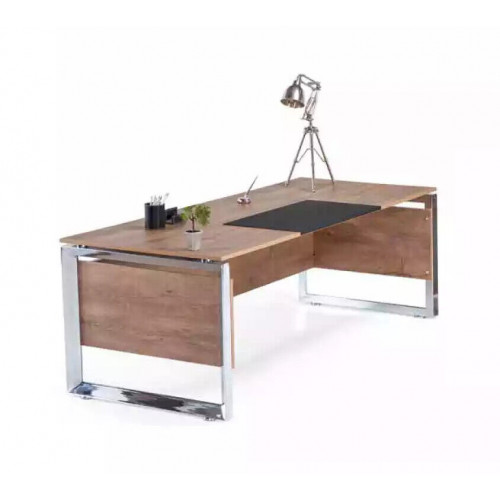 Moderner Brauner Schreibtisch Büro Möbel Holz Arbeitszimmer Design Stil von Xl Moebel