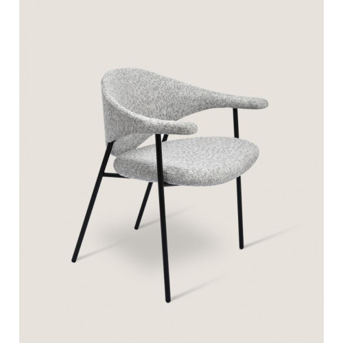 Moderner Grauer Esszimmer Stuhl Einsitzer Mit Armlehnen Polsterstühle Moderner Grauer Esszimmer Stuhl Einsitzer Mit Armlehnen Polsterstühle von Xl Moebel