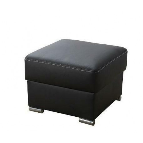 Moderner Hocker Bank gepolsterte Fußstütze Eckhocker in schwarz Ottomane Hocker Moderner Hocker Bank gepolsterte Fußstütze Eckhocker in schwarz Ottomane Hocker von Xl Moebel