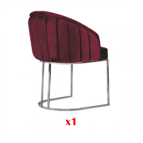 Moderner Sessel Stuhl 1x Esszimmer Fernseh Lounge Polsterstuhl Textil von Xl Moebel