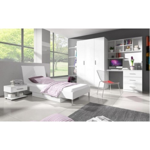 Modernes Kinderzimmer Set Bett Nachttisch Schrank Schreibtisch Bücherregal 5tlg. Modernes Kinderzimmer Set Bett Nachttisch Schrank Schreibtisch Bücherregal 5tlg. von Xl Moebel
