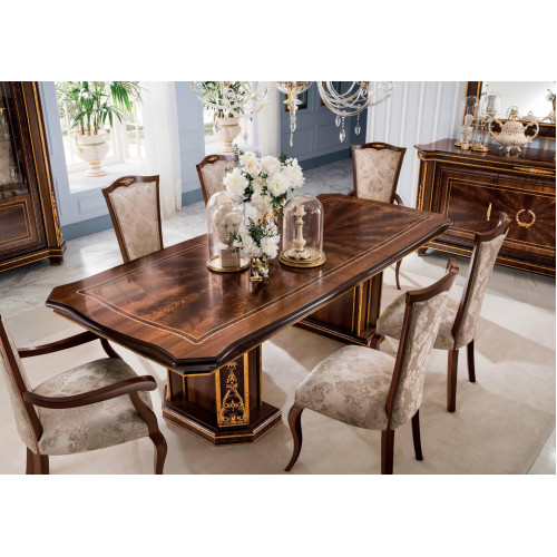 Möbel Tisch + 8x Stuhl Sets Esszimmer Garnitur Holz Komplett Barock Möbel Tisch + 8x Stuhl Sets Esszimmer Garnitur Holz Komplett Barock von Xl Moebel