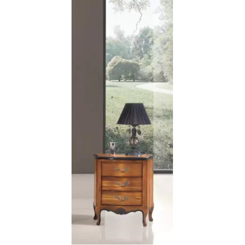 Nachttisch mit 3 Schublade Holzschrank Design Italienische Möbel Neu Nachttisch mit 3 Schublade Holzschrank Design Italienische Möbel Neu von Xl Moebel