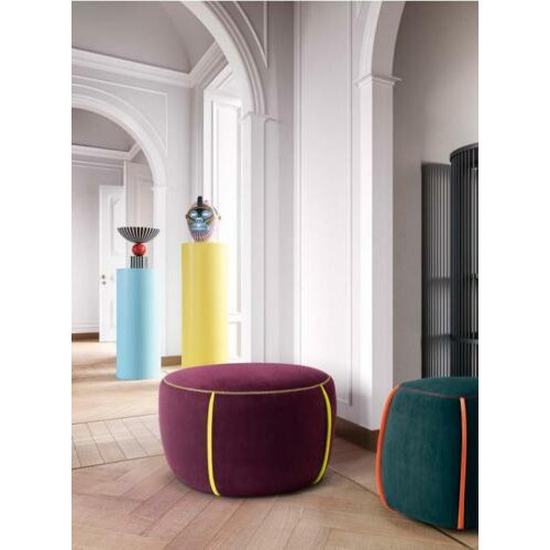 Oval Design Polster Hocker Fußhocker Ottomane Sitz Textil Gepolstert Pufa Oval Design Polster Hocker Fußhocker Ottomane Sitz Textil Gepolstert Pufa von Xl Moebel