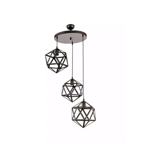 Pendelleuchte Schwarz für das Wohnzimmer schick Deckenlampe Leuchte von Xl Moebel