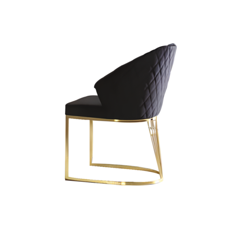 Polsterstuhl Esszimmerstuhl Holzstuhl Küchenstuhl Schwarz Modern Gold Polsterstuhl Esszimmerstuhl Holzstuhl Küchenstuhl Schwarz Modern Gold von Xl Moebel