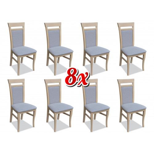 Polsterstuhl Sitz Sessel Set Küchen Stühle Veranda Stuhl 8x Esszimmer Massiv Neu Polsterstuhl Sitz Sessel Set Küchen Stühle Veranda Stuhl 8x Esszimmer Massiv Neu von Xl Moebel