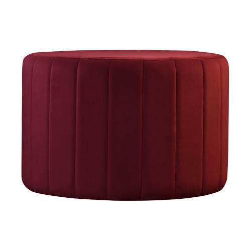 Pouf Fußhocker Rund Sitz Hocker Polsterhocker Sitzhocker Badhocker Puff Textil von Xl Moebel