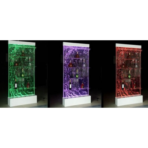 Regale Designer Beleuchtet Led Wasser Wand Bar Regal Säule Theke Wassersäulen von Xl Moebel