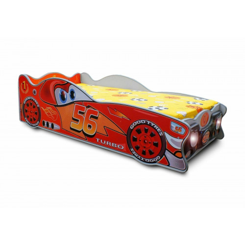 Renn Auto Wagen Kinder Möbel Bett Schlafzimmer Holz Betten Matratze von Xl Moebel