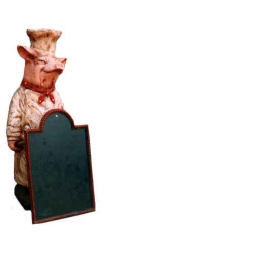 Restaurant Ständer Tafel Steak Figur Statue Skulptur Figuren Skulpturen Gastro von Xl Moebel