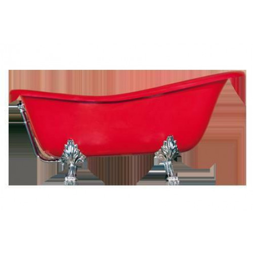 Rote Designer Badewanne Freistehende Luxus Wanne in Rot Wannen Bad Rote Designer Badewanne Freistehende Luxus Wanne in Rot Wannen Bad von Xl Moebel