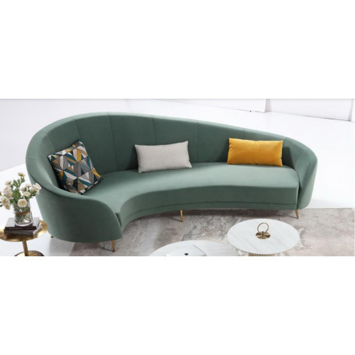 Rund Sofa + Couchtisch Modernes Sofa Wohnzimmer Couchtisch Möbel Komplett Set von Xl Moebel