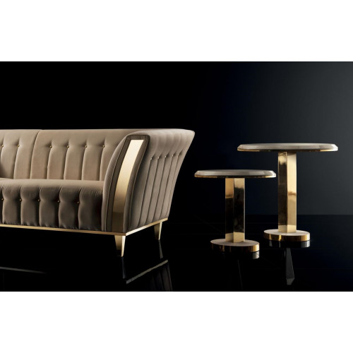 Runder Beistelltisch Tisch Couchtisch Sofa Wohnzimmer Design Tische Rund Möbel Runder Beistelltisch Tisch Couchtisch Sofa Wohnzimmer Design Tische Rund Möbel von Xl Moebel