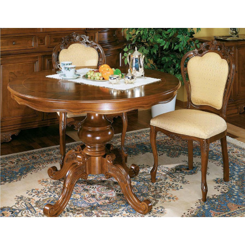 Runder Esstisch Essgruppe Esszimmer Set Garnitur Tisch mit Stühlen 3tlg. Set von Xl Moebel