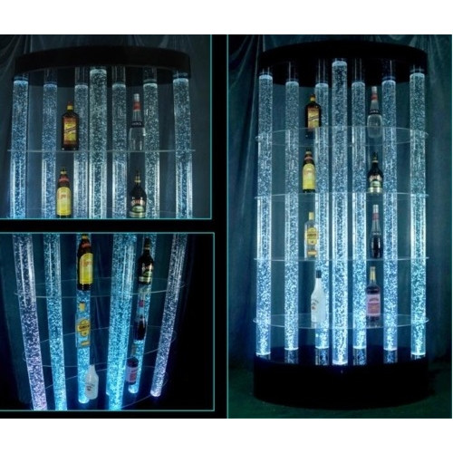 Säule Led Wasser Wand Bar Regal Wassersäulen Theke Designer von Xl Moebel