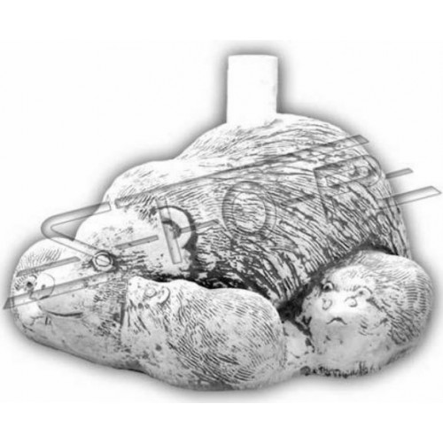 Schirm Beschwerer Sonnenschirm Sockel Fuß Igel Figur Garten von Xl Moebel