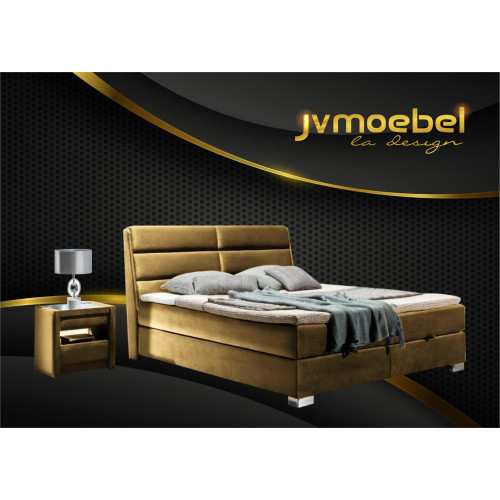 Schlafzimmer Luxus Boxspring Bett Betten Doppel Möbel Stoff 140 160 180 x 200cm Schlafzimmer Luxus Boxspring Bett Betten Doppel Möbel Stoff 140 160 180 x 200cm von Xl Moebel