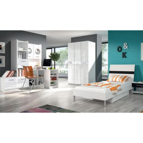 Schlafzimmer Schrank Modern Stil Kleiderschränke Kinder Jugend von Xl Moebel