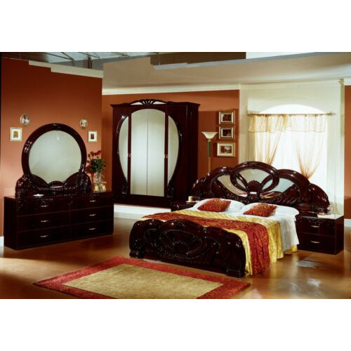 Schlafzimmer Set Design Modern Luxus Schlafzimmer Bett 2x Nachttisch 6 tlg. Holz von Xl Moebel