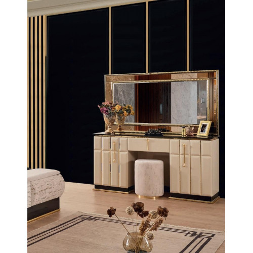 Schminktisch Kommode mit Spiegel Konsole Kommoden Schlafzimmer 2tlg. Schminktisch Kommode mit Spiegel Konsole Kommoden Schlafzimmer 2tlg. von Xl Moebel