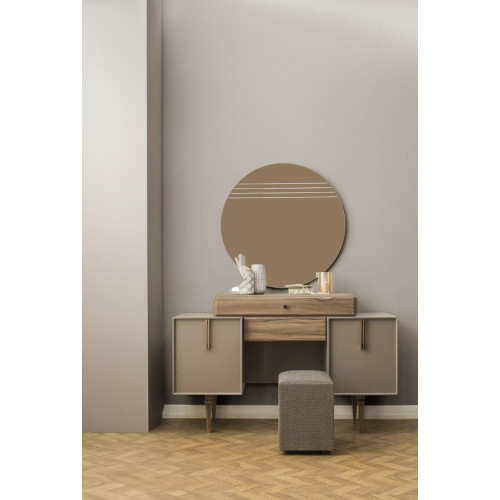 Schminktisch Konsolentisch Frisiertisch Holz Grau Spiegel Schlafzimmer Schminktisch Konsolentisch Frisiertisch Holz Grau Spiegel Schlafzimmer von Xl Moebel