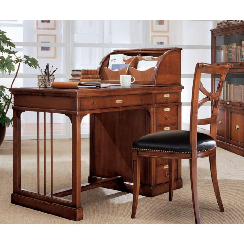 Schreibtisch Echtholz Italienische Möbel Büro Tisch Einrichtung Möbel Tische Neu von Xl Moebel