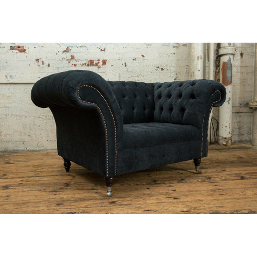 Schwarz Sofa Couch Polster Chesterfield Sitzmöbel Textil Stoff Leder Couchen Neu von Xl Moebel