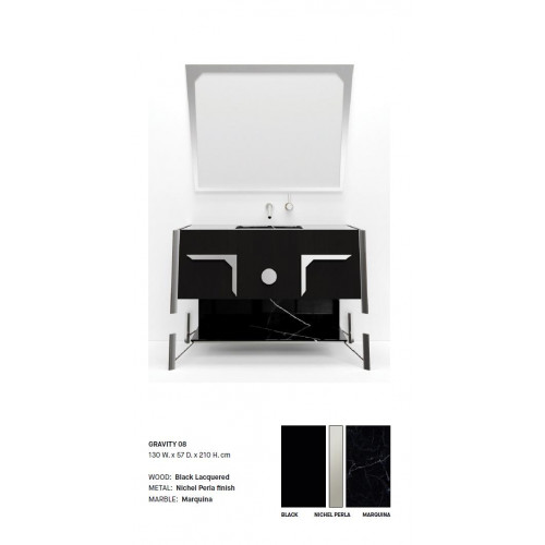 Schwarzer Badezimmerschrank Badezimmermöbel Regal Badezimmerschrank Neu von Xl Moebel