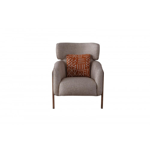 Sessel Modern Beige Wohnzimmer Textil Luxus Design Möbel Lounge Club von Xl Moebel