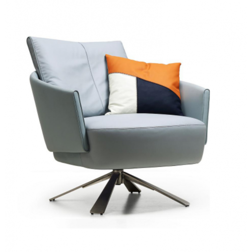 Sessel Polstermöbel Designer Moderner Wohnzimmer Drehstuhl Textil Neu von Xl Moebel