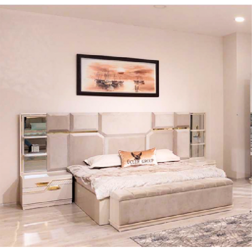 Set Doppelbett Luxus 2x Nachttische Schlafzimmer Modern Designer Möbel Set Doppelbett Luxus 2x Nachttische Schlafzimmer Modern Designer Möbel von Xl Moebel