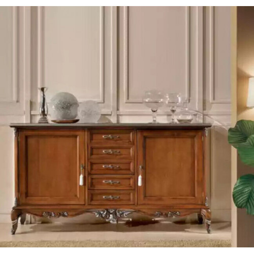 Sideboard Kommode Anrichte Massiv Holz Wohnzimmer Italien Schrank Möbel von Xl Moebel
