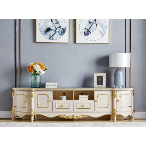 Sideboard Luxus Design Kommode Anrichte Side Lowboard Schrank Wohn Barock Rokoko Sideboard Luxus Design Kommode Anrichte Side Lowboard Schrank Wohn Barock Rokoko von Xl Moebel