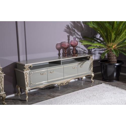 Sideboard Luxus Regal Holz Anrichte Schränke Wohnzimmer Lowboard Design von Xl Moebel