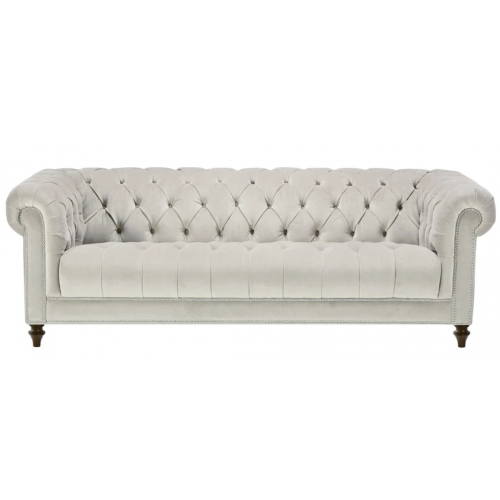 Silber Dreisitzer Stoff Design Couchen Polster Sofas Original Chesterfield Neu von Xl Moebel