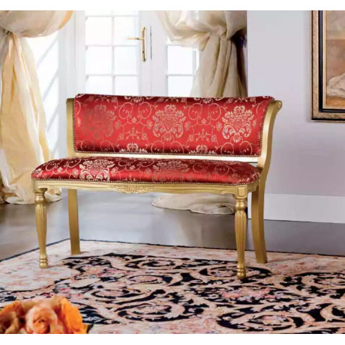 Sitzbank Polster Stoff Sitz Stil Klassische Designer Wohnzimmer Möbel Sitzbank Polster Stoff Sitz Stil Klassische Designer Wohnzimmer Möbel von Xl Moebel