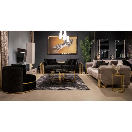 Sofagarnitur 3+3+1 Sitzer Sessel Garnitur Modern Relax Einsitzer Möbel Couchen von Xl Moebel