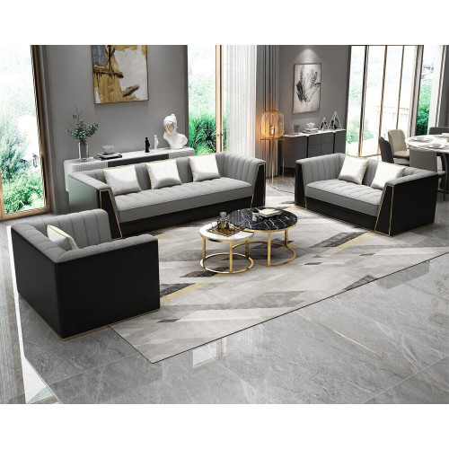 Sofagarnitur 3 2 1 Sitzer Set Design Sofa Polster Couchen Couch Modern von Xl Moebel