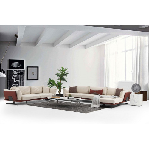 Sofagarnitur Ecksofa L-Form 3 Sitzer Beige Modern Stoff Sofas Set Eck Sofagarnitur Ecksofa L-Form 3 Sitzer Beige Modern Stoff Sofas Set Eck von Xl Moebel
